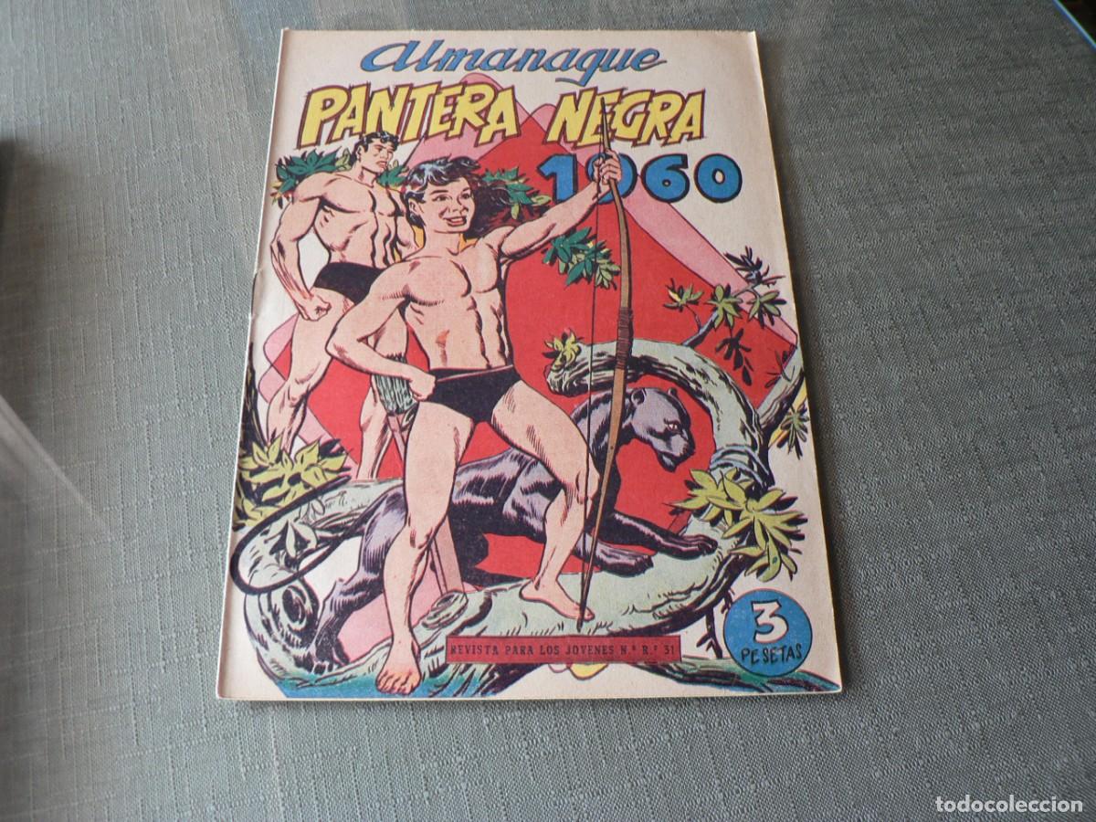 Tebeos: PANTERA NEGRA ALMANAQUE DE 1960 - Foto 1