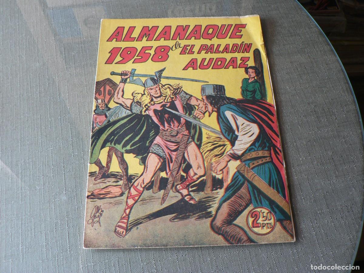 Tebeos: ALMANAQUE DE EL PALADIN AUDAZ 1958 - Foto 1