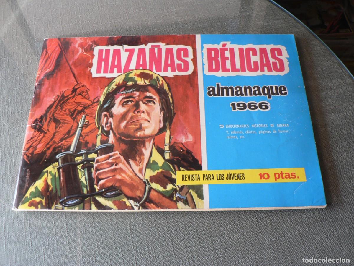 Tebeos: HAZA&Ntilde;AS BELICAS ALMANAQUE 1966 - Foto 1