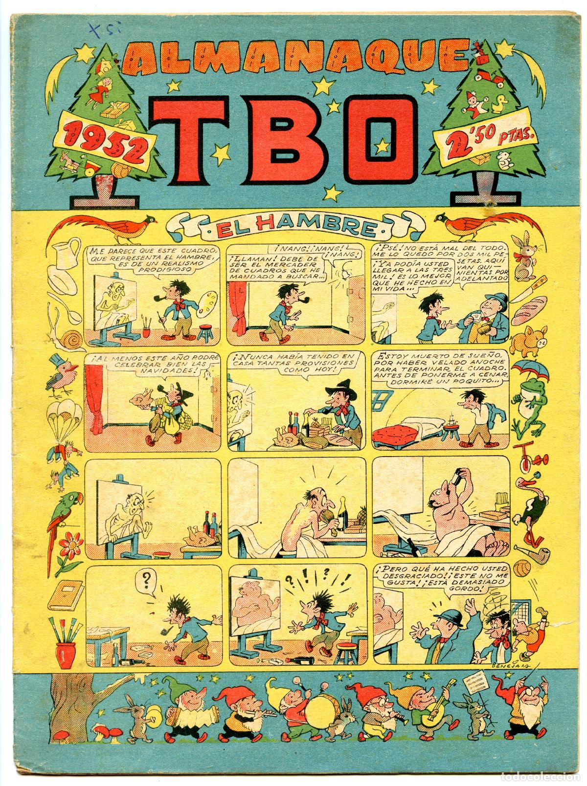 Tebeos: Almanaque TBO / El Hambre / 1952 - Foto 1