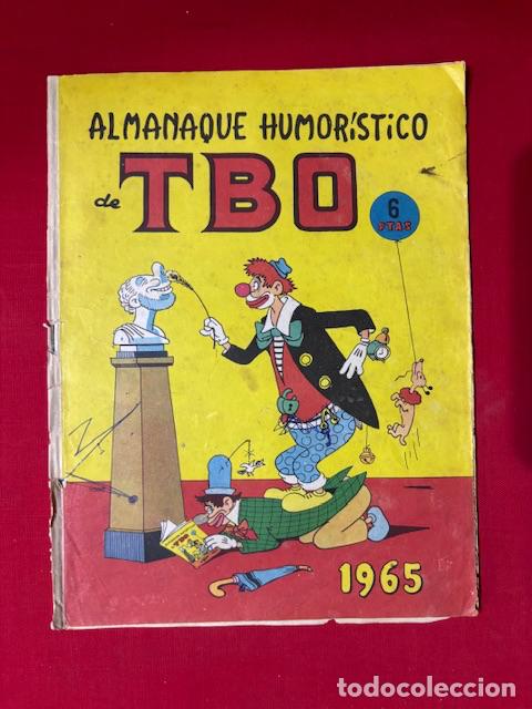 Tebeos: LOTE DE TBO Y ALMANAQUE 1956 - Foto 2