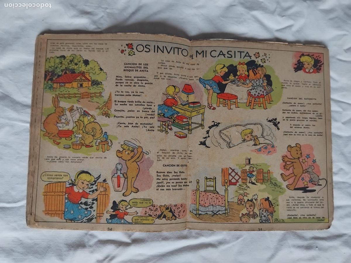 Tebeos: ALMANAQUE MIS CHICAS 1947. - Foto 2
