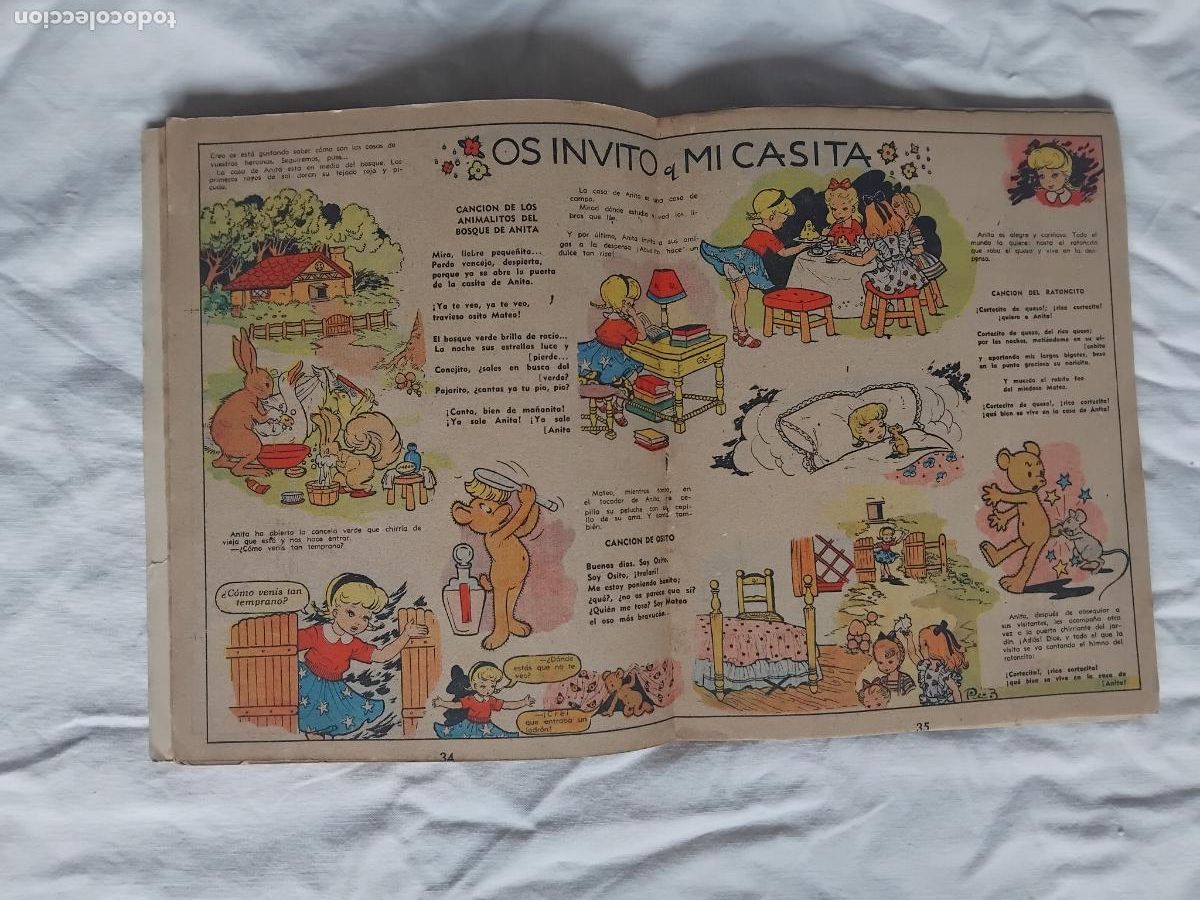 Tebeos: ALMANAQUE MIS CHICAS 1947. - Foto 2