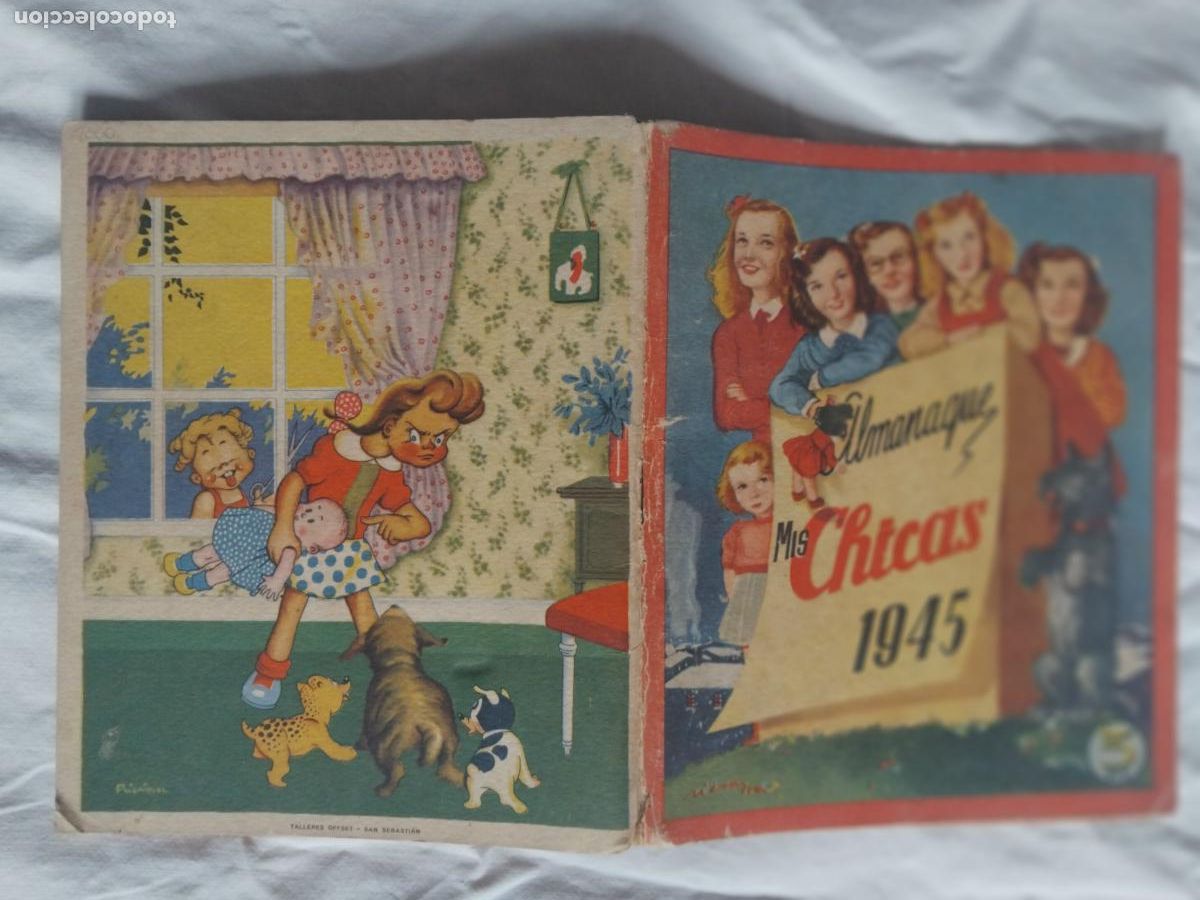 Tebeos: ALMANAQUE MIS CHICAS 1945. - Foto 1