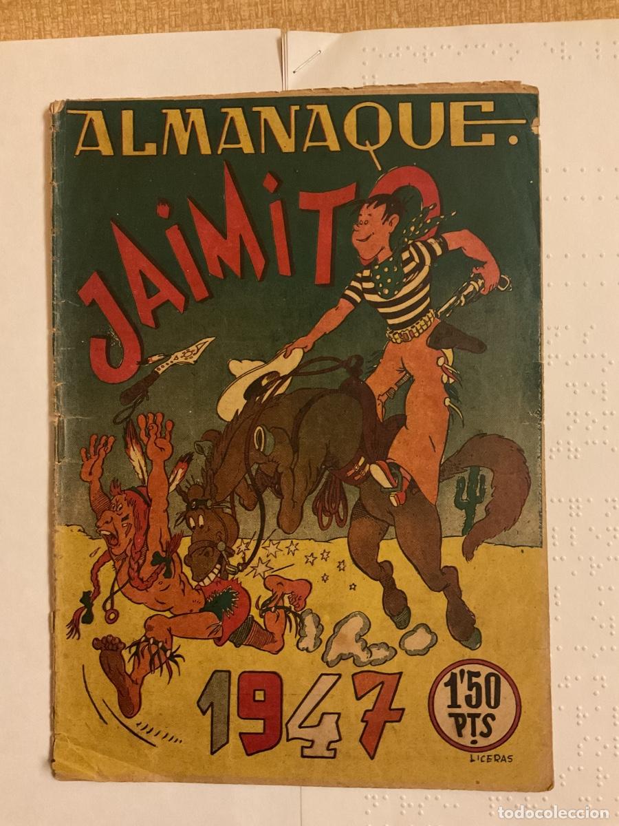 Tebeos: JAIMITO ALMANAQUE 1947. E. VALENCIANA - Foto 1