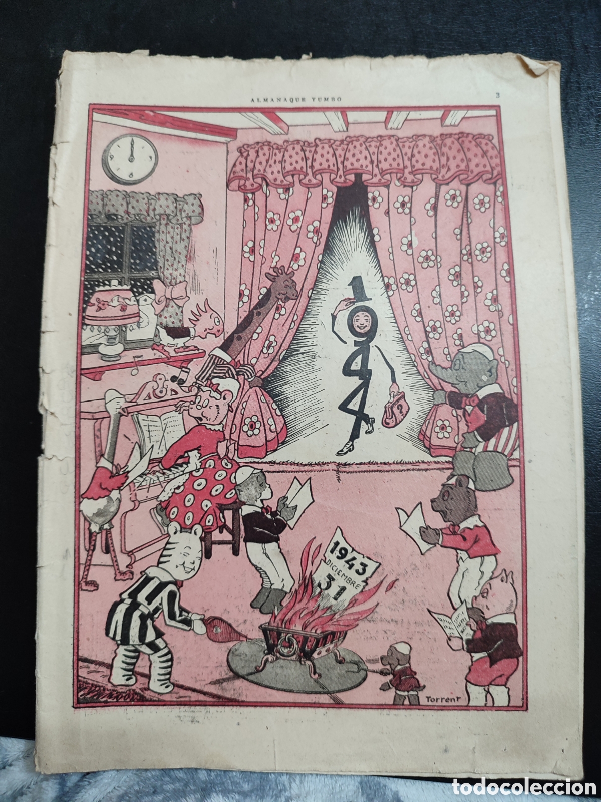 Tebeos: Almanaque Yumbo 1944 original - Foto 1