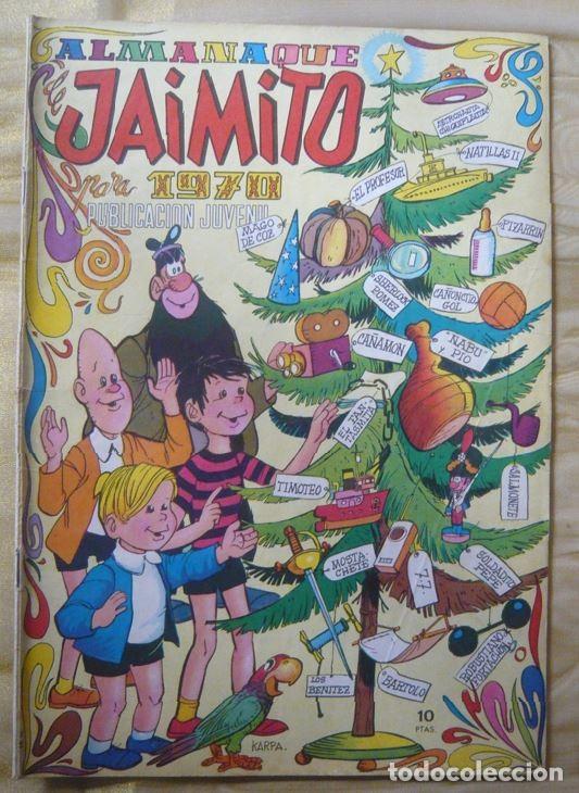 Tebeos: ALMANAQUE JAIMITO DE 1970 - Foto 1
