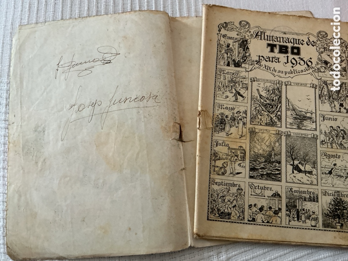 Tebeos: Almanaque TBO 1936. Opisso - Foto 3