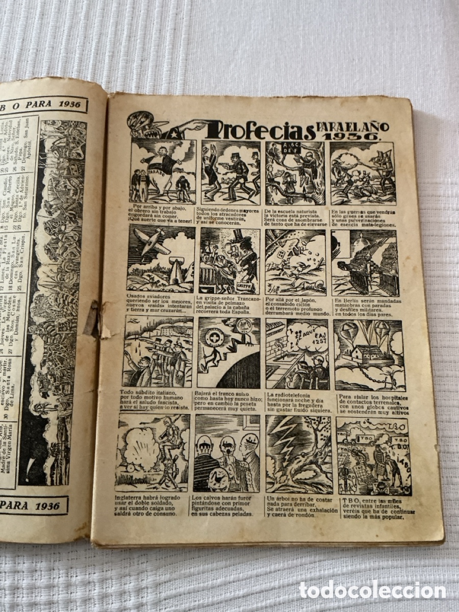 Tebeos: Almanaque TBO 1936. Opisso - Foto 4