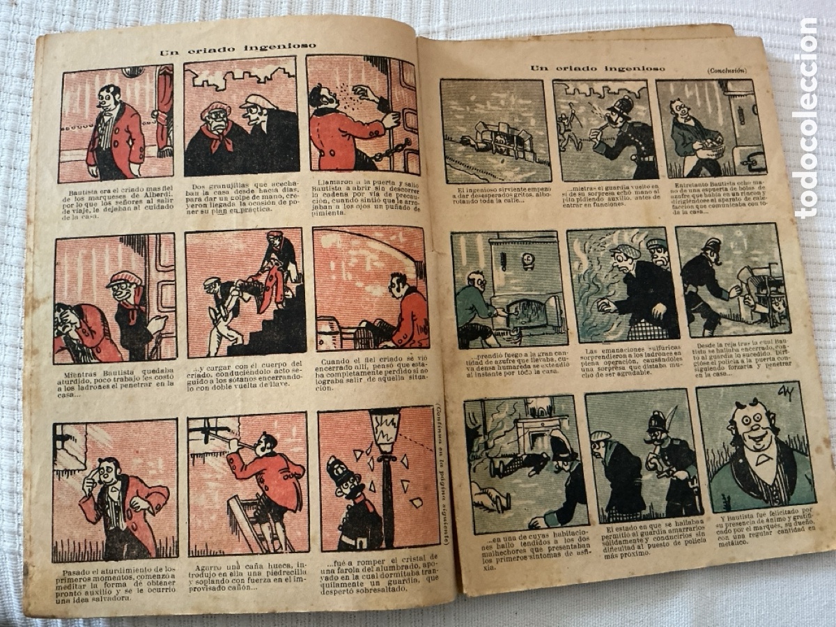 Tebeos: Almanaque TBO 1920. Editorial Buigas - Foto 4