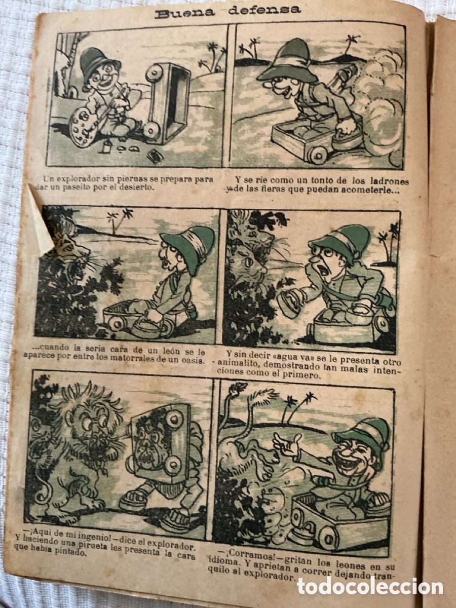 Tebeos: Almanaque TBO 1920. Editorial Buigas - Foto 5