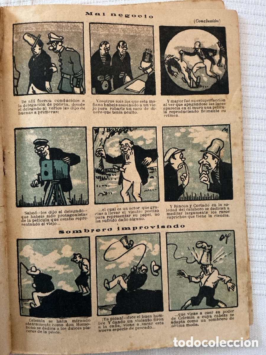 Tebeos: Almanaque TBO 1920. Editorial Buigas - Foto 6
