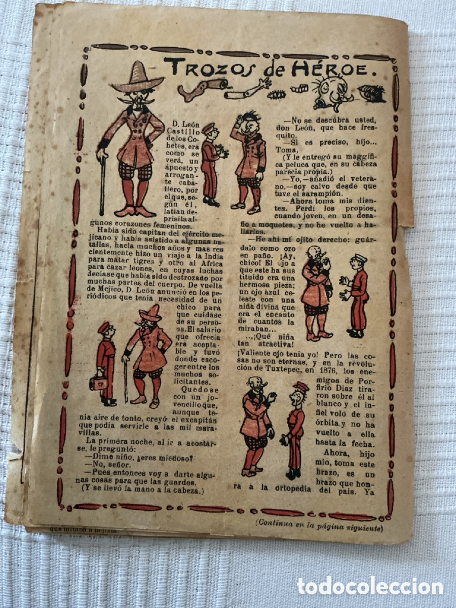 Tebeos: Almanaque TBO 1920. Editorial Buigas - Foto 12