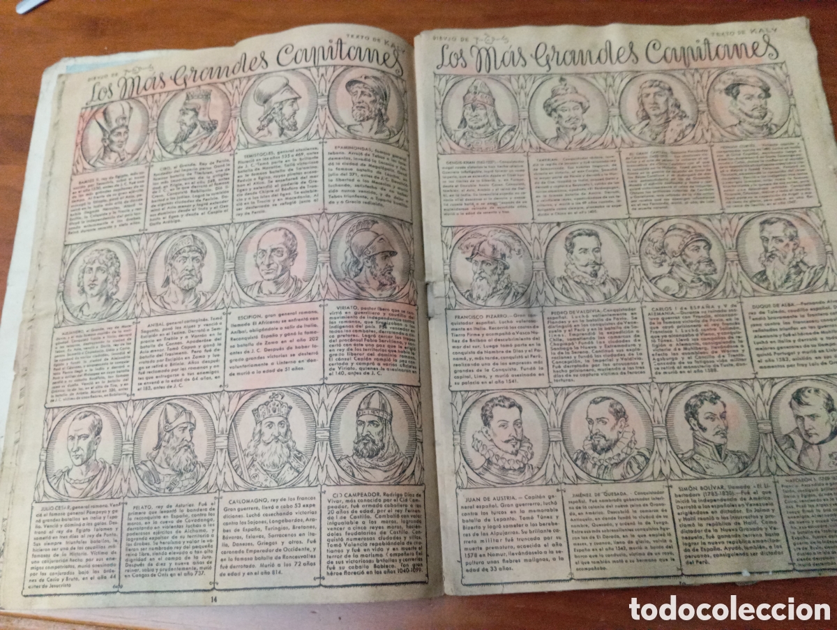 Tebeos: ALMANAQUE 1945 DE FLECHAS Y PELAYOS - Foto 6