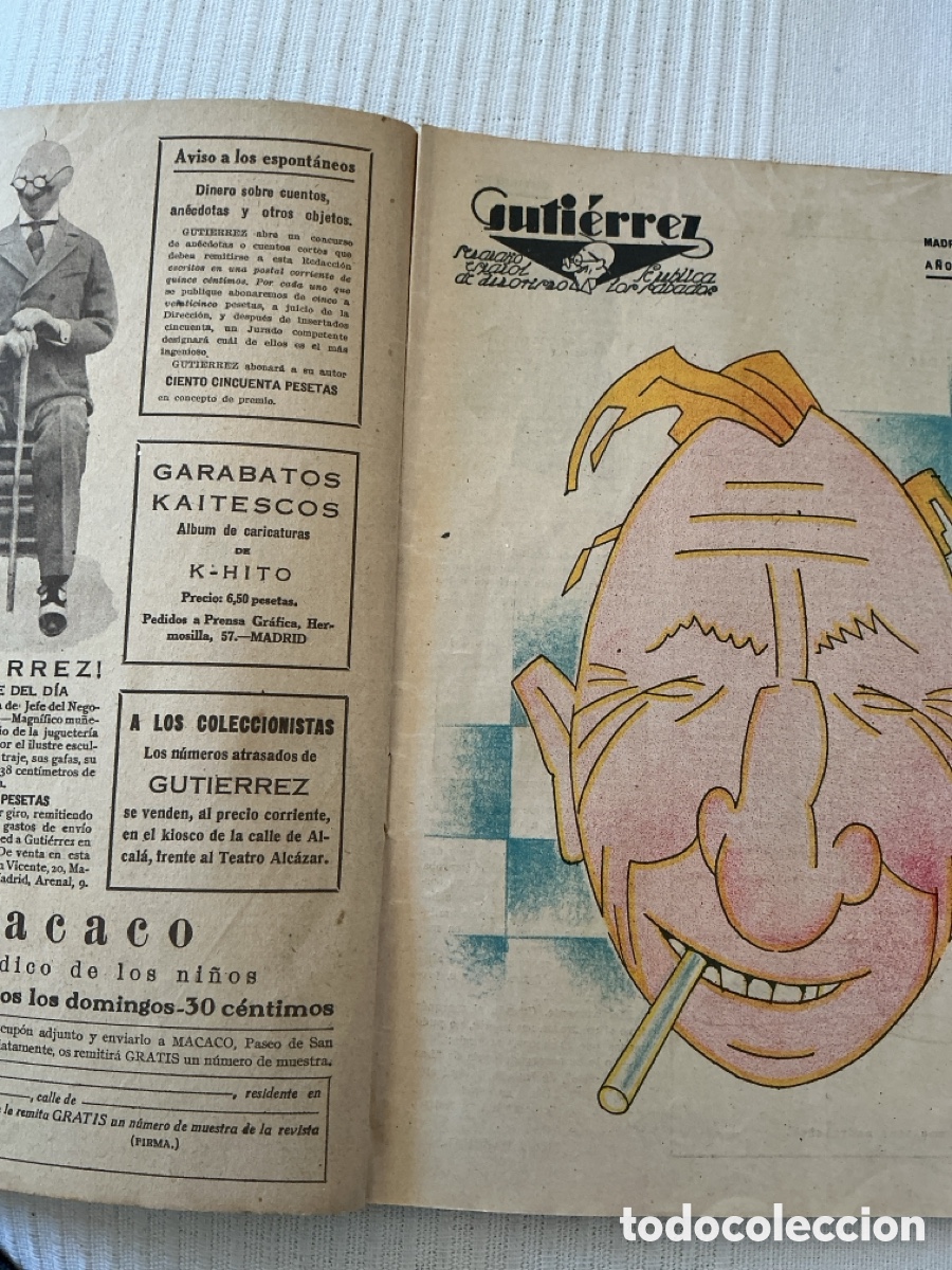 Tebeos: Almanaque Guti&eacute;rrez 1930 - Foto 3