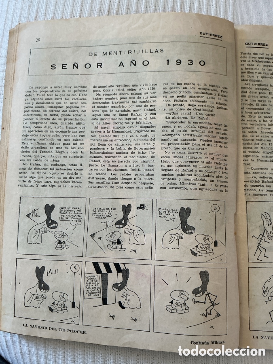 Tebeos: Almanaque Guti&eacute;rrez 1930 - Foto 6