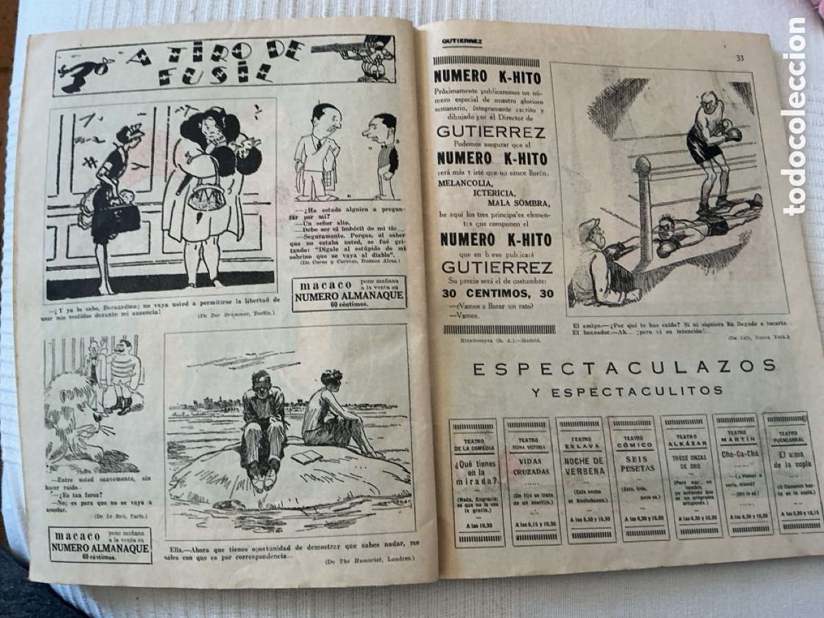 Tebeos: Almanaque Guti&eacute;rrez 1930 - Foto 8