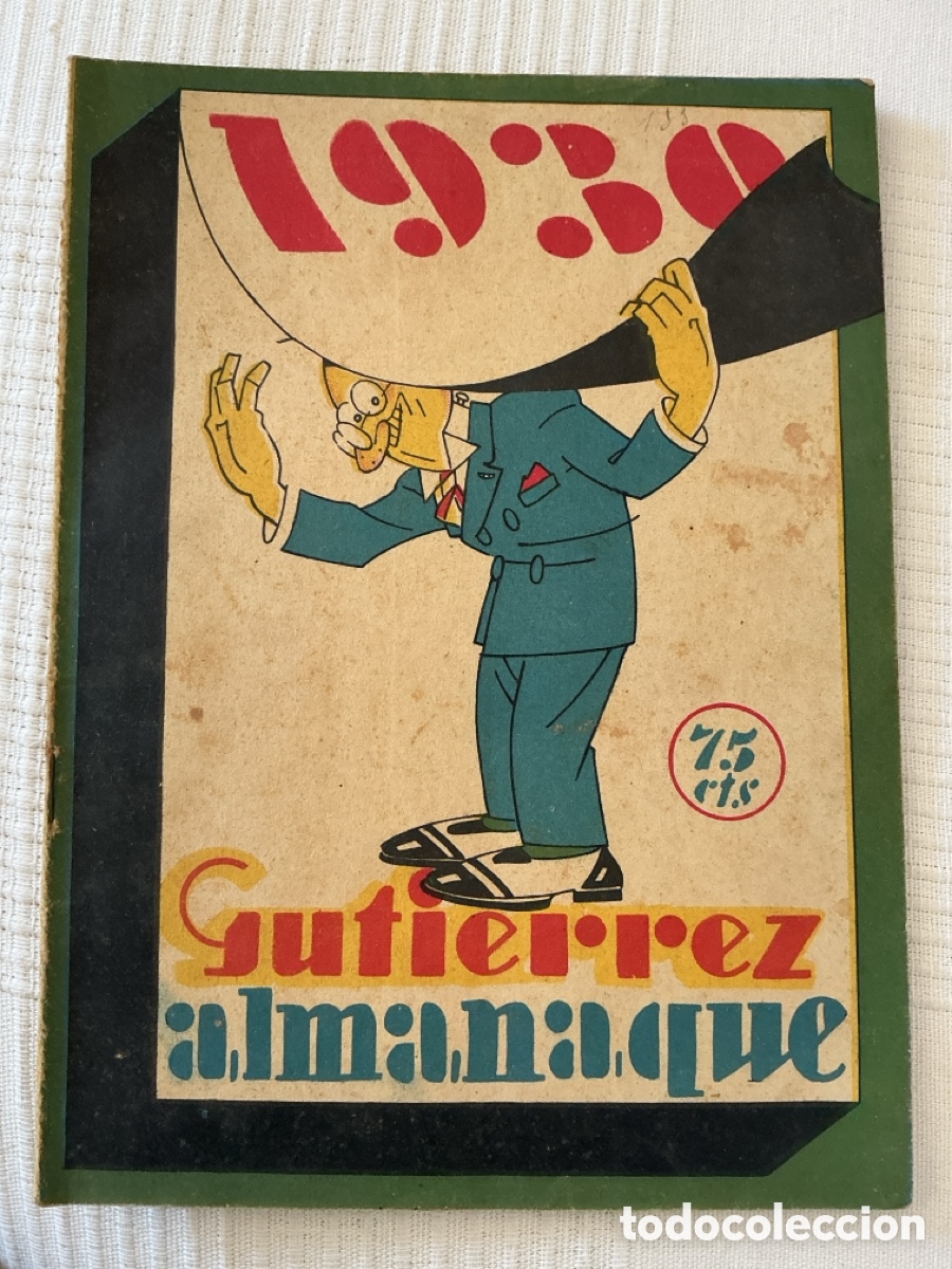 Tebeos: Almanaque Guti&eacute;rrez 1930 - Foto 1
