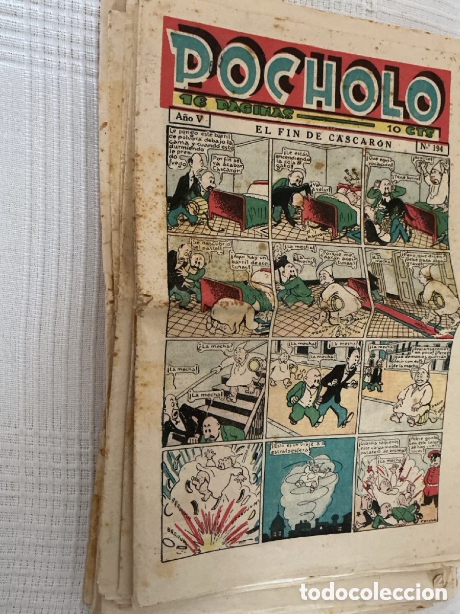 Tebeos: Lote 19 Semanarios Pocholo - Foto 5