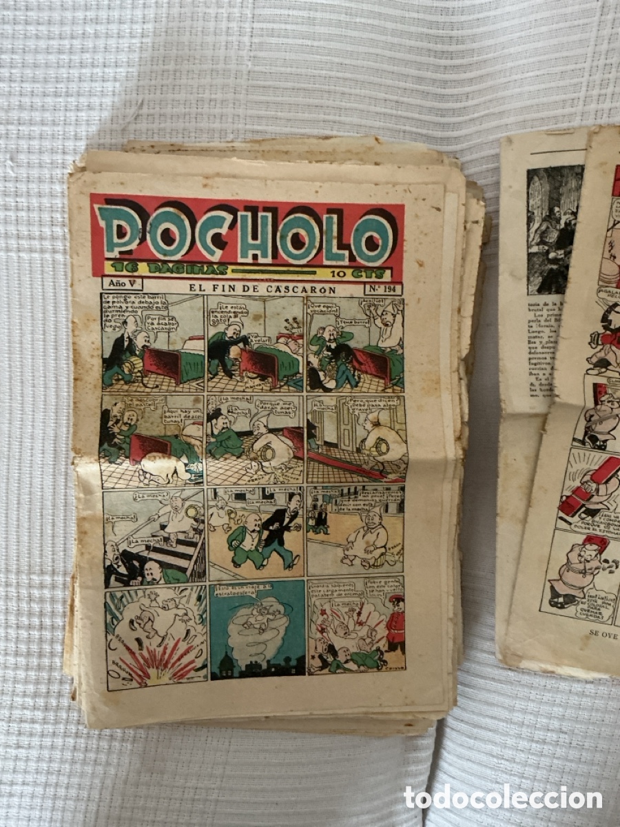 Tebeos: Lote 19 Semanarios Pocholo - Foto 1