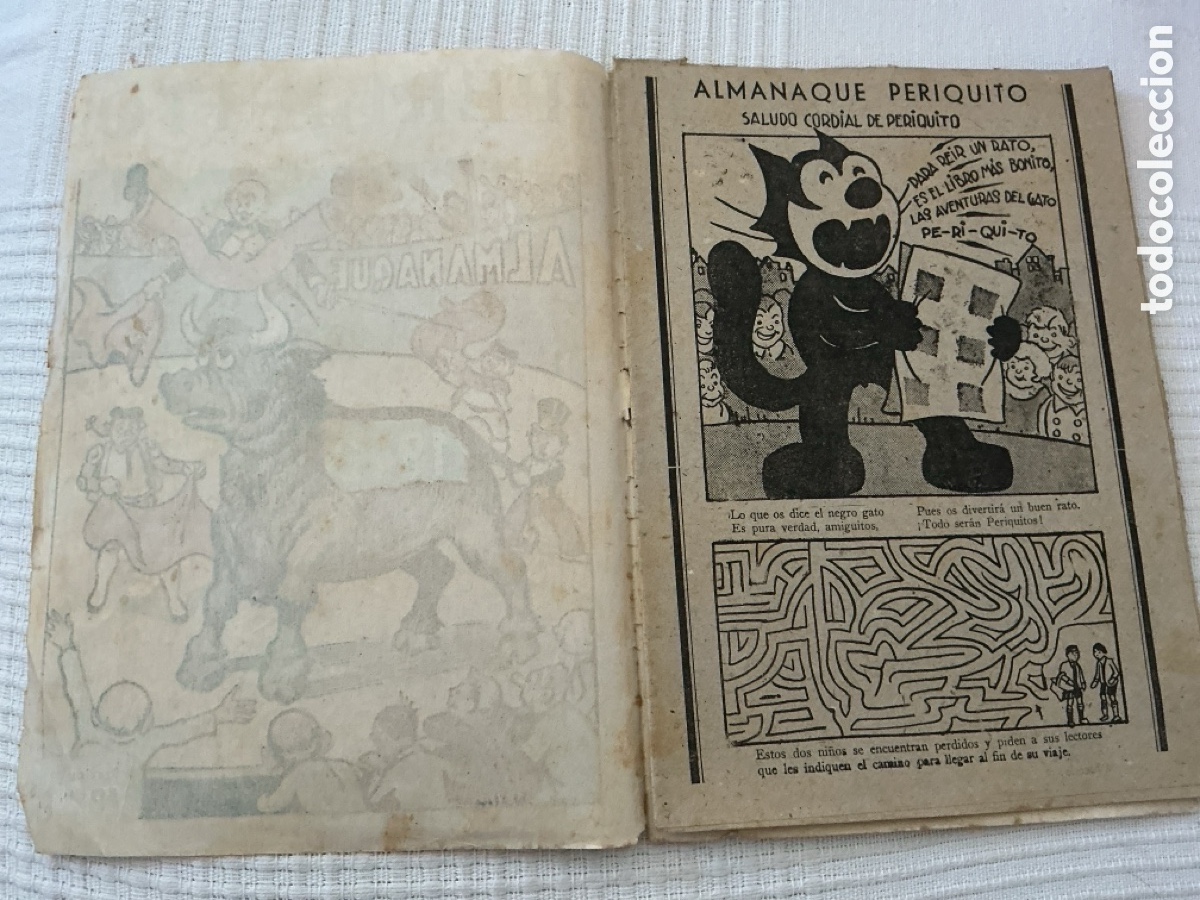 Tebeos: Almanaque Periquito 1942 - Foto 3