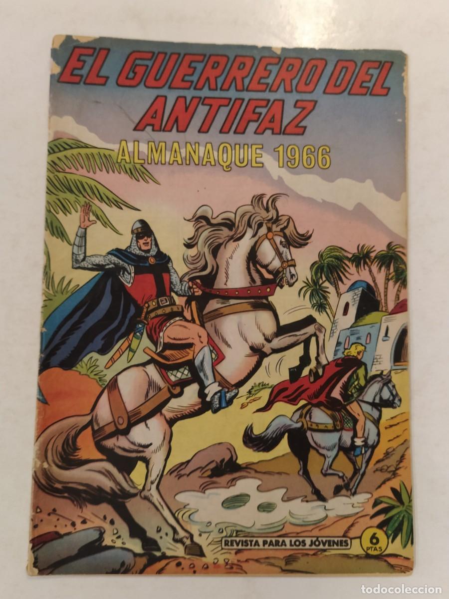 Tebeos: EL GUERRERO DEL ANTIFAZ - ALMANAQUE AÑO 1966 - COMIC ANTIGUO ORIGINAL -VER FOTOS-(V-27.947)