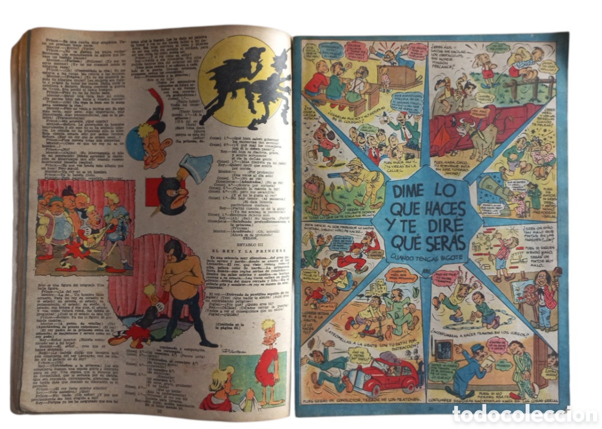 Tebeos: ALMANAQUE CHICOS PARA A&Ntilde;O 1944 - Foto 4