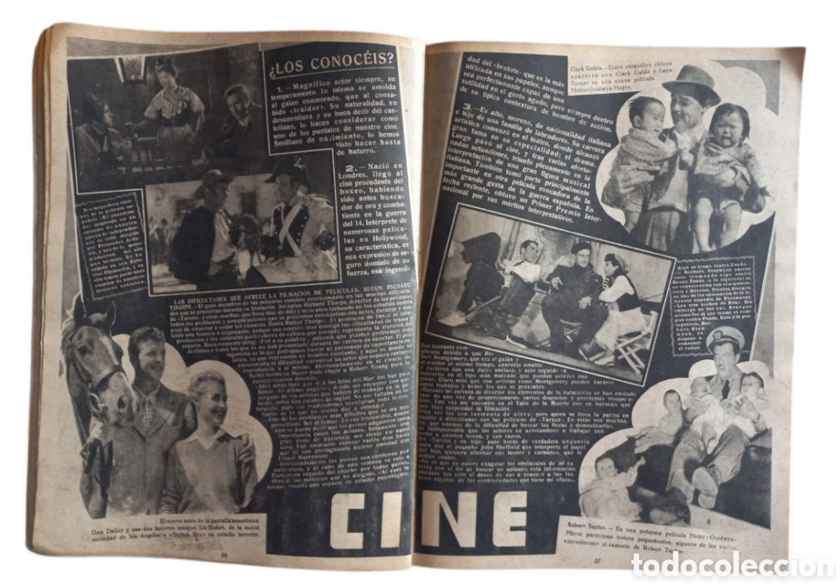 Tebeos: ALMANAQUE CHICOS PARA A&Ntilde;O 1944 - Foto 5