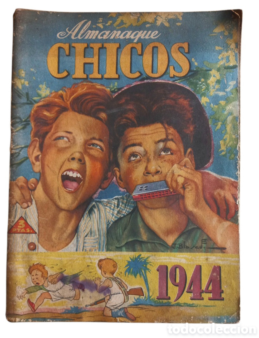 Tebeos: ALMANAQUE CHICOS PARA AÑO 1944