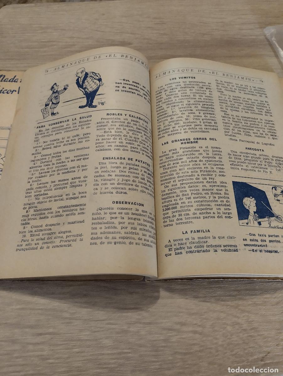 Tebeos: almanaque benjamin 1949 - Foto 2