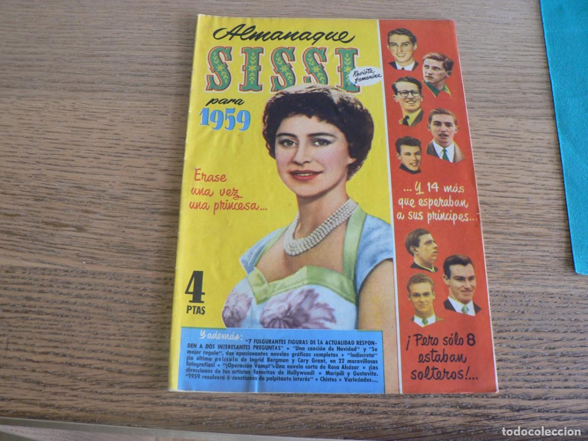Tebeos: ALMANAQUE DE SISSI DEL A&Ntilde;O 1959 - Foto 1