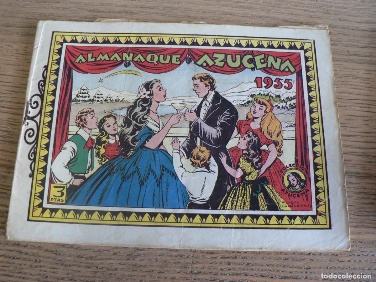 Tebeos: ALMANAQUE AZUCENA 1955 - Foto 1