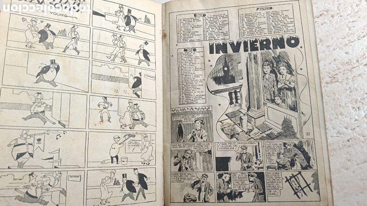 Tebeos: Almanaque Aventurero 1946, original - Foto 3