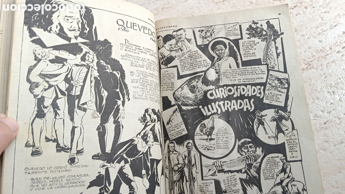 Tebeos: Almanaque Aventurero 1946, original - Foto 6