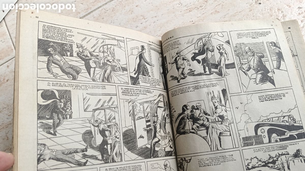 Tebeos: Almanaque Aventurero 1946, original - Foto 9