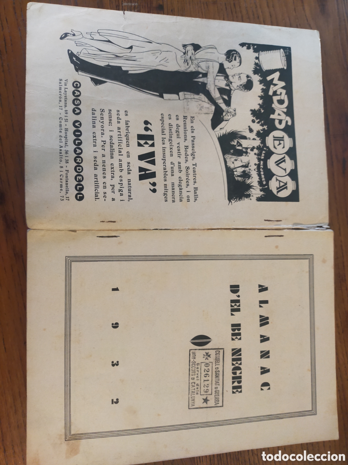 Tebeos: ALMANAC EL BE NEGRE 1932 - Foto 2