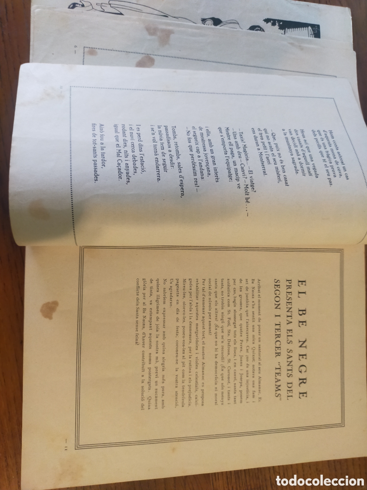 Tebeos: ALMANAC EL BE NEGRE 1932 - Foto 4