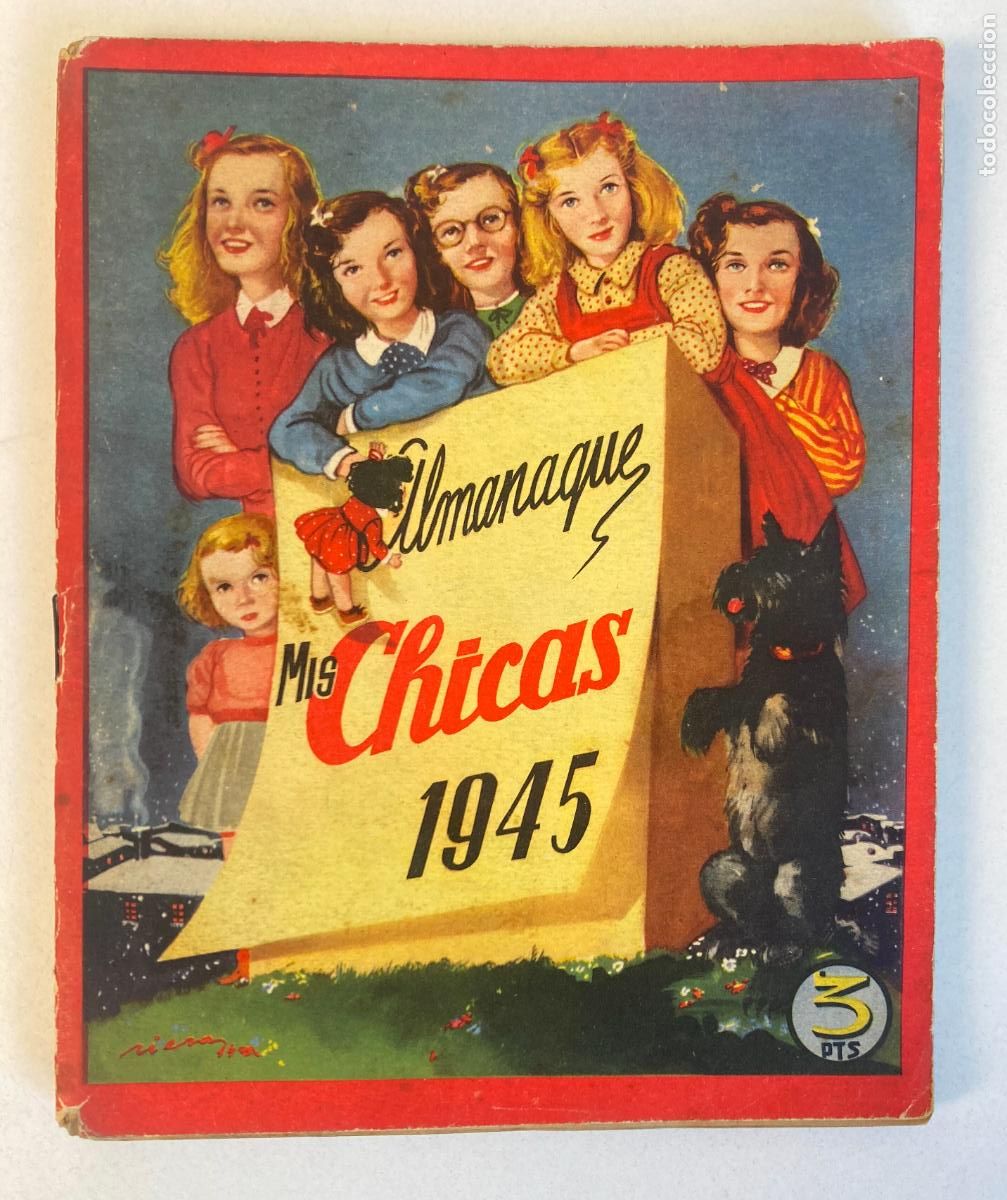 Tebeos: ALMANAQUE MIS CHICAS 1945 - Foto 1