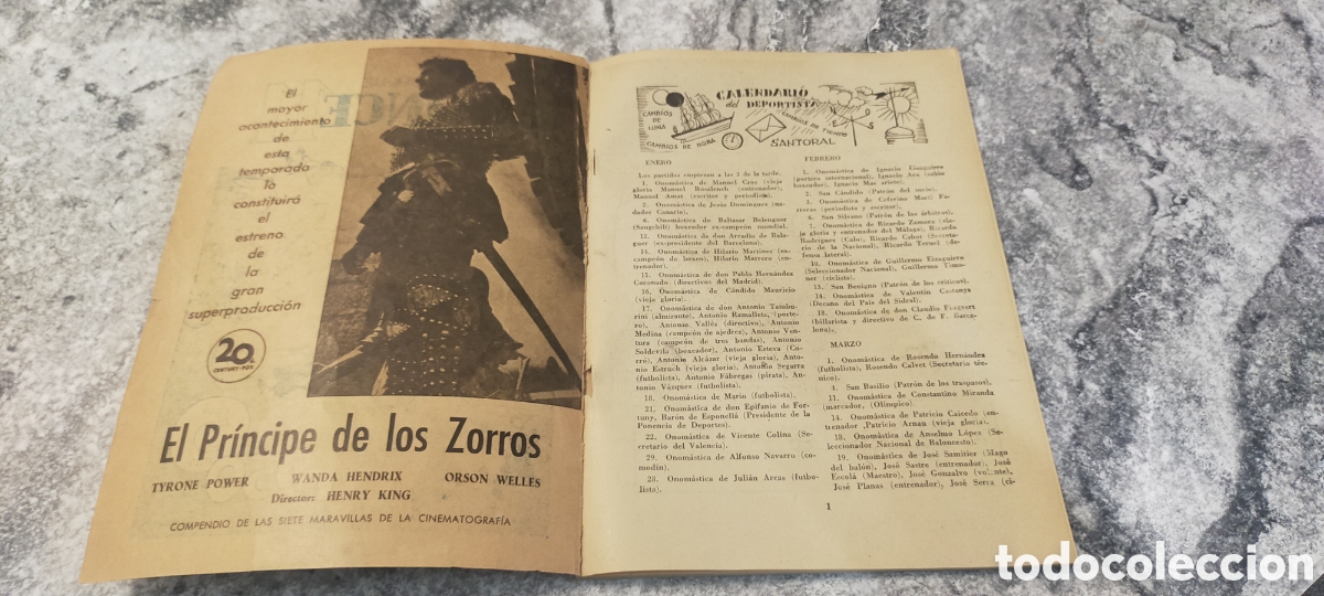 Tebeos: ALMANAQUE EL ONCE 11 / 1950 - Foto 2