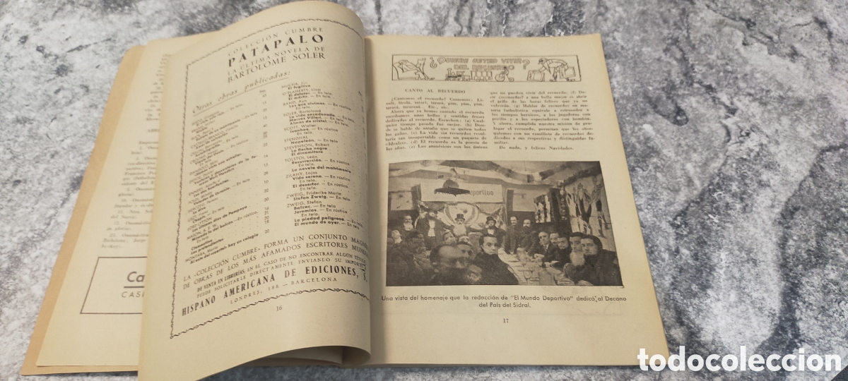 Tebeos: ALMANAQUE EL ONCE 11 / 1950 - Foto 3