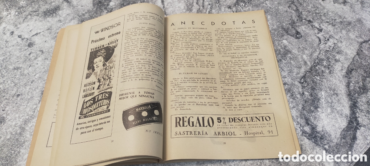 Tebeos: ALMANAQUE EL ONCE 11 / 1950 - Foto 4