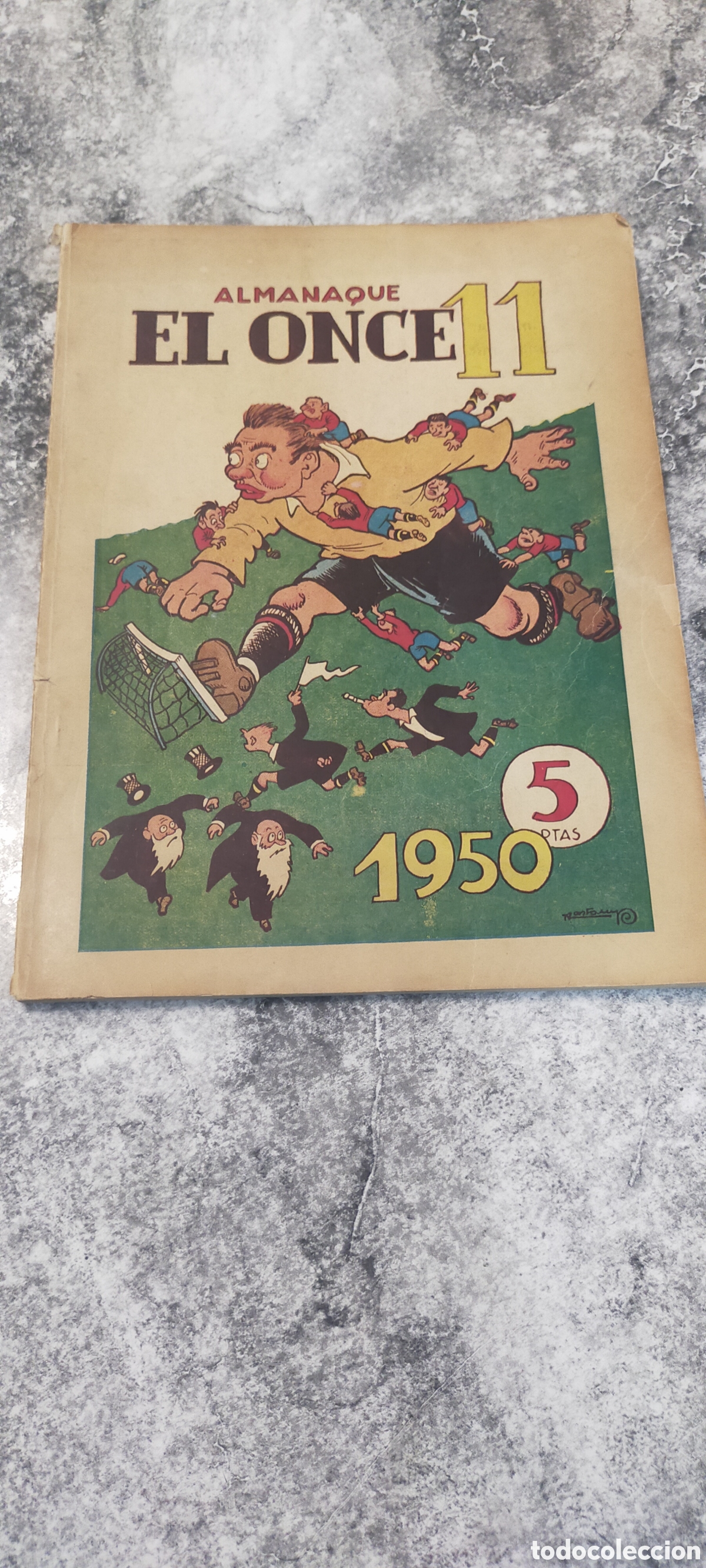 Tebeos: ALMANAQUE EL ONCE 11 / 1950 - Foto 1