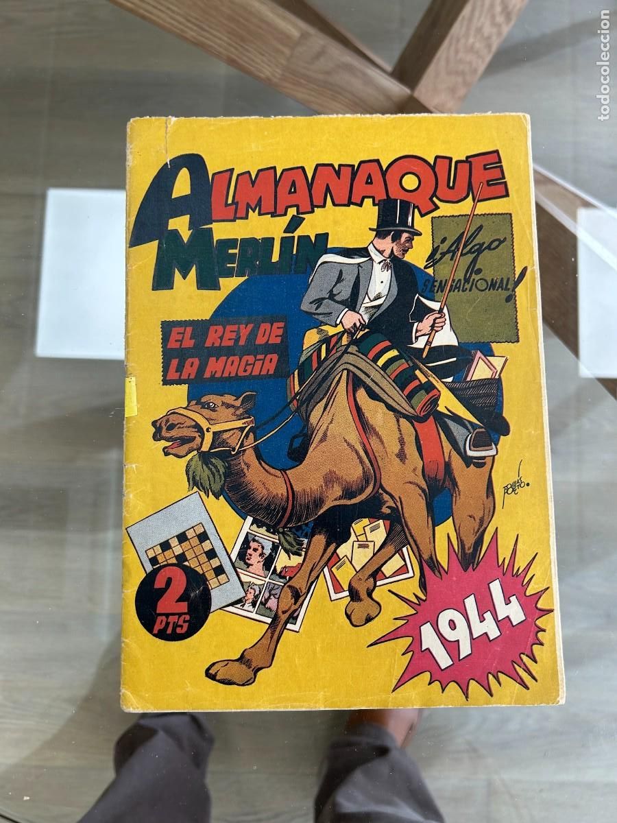Tebeos: MERLIN ALMANAQUE 1944 CORRECTO - Foto 1