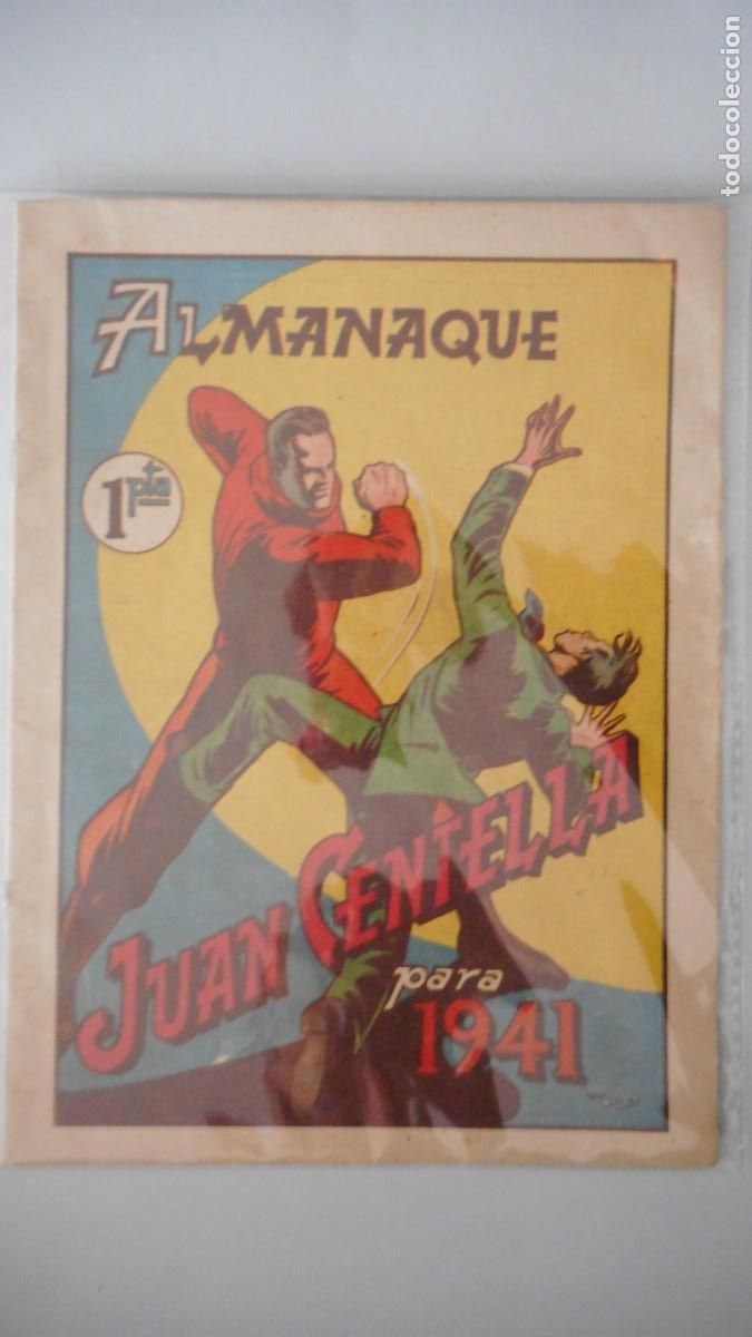 Tebeos: JUAN CENTELLA ALMANAQUE PARA 1941 (ORIGINAL) / C-13