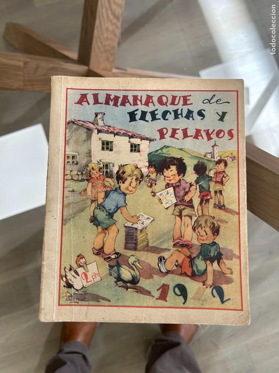 Tebeos: almanaque flechas y pelayos 1942 correcto como se ve - Foto 1