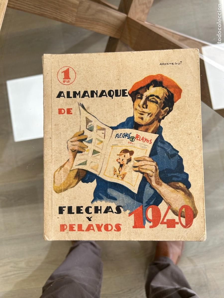 BDs: flechas y pelayos almanaque 1940 como se aprecia