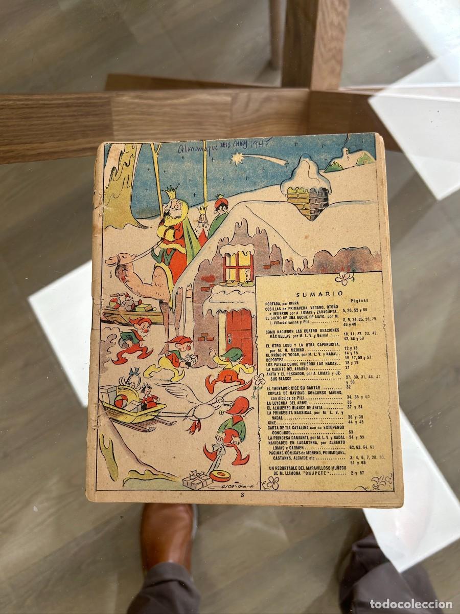 Tebeos: mis chicas almanaque 1945 faltan las tapas