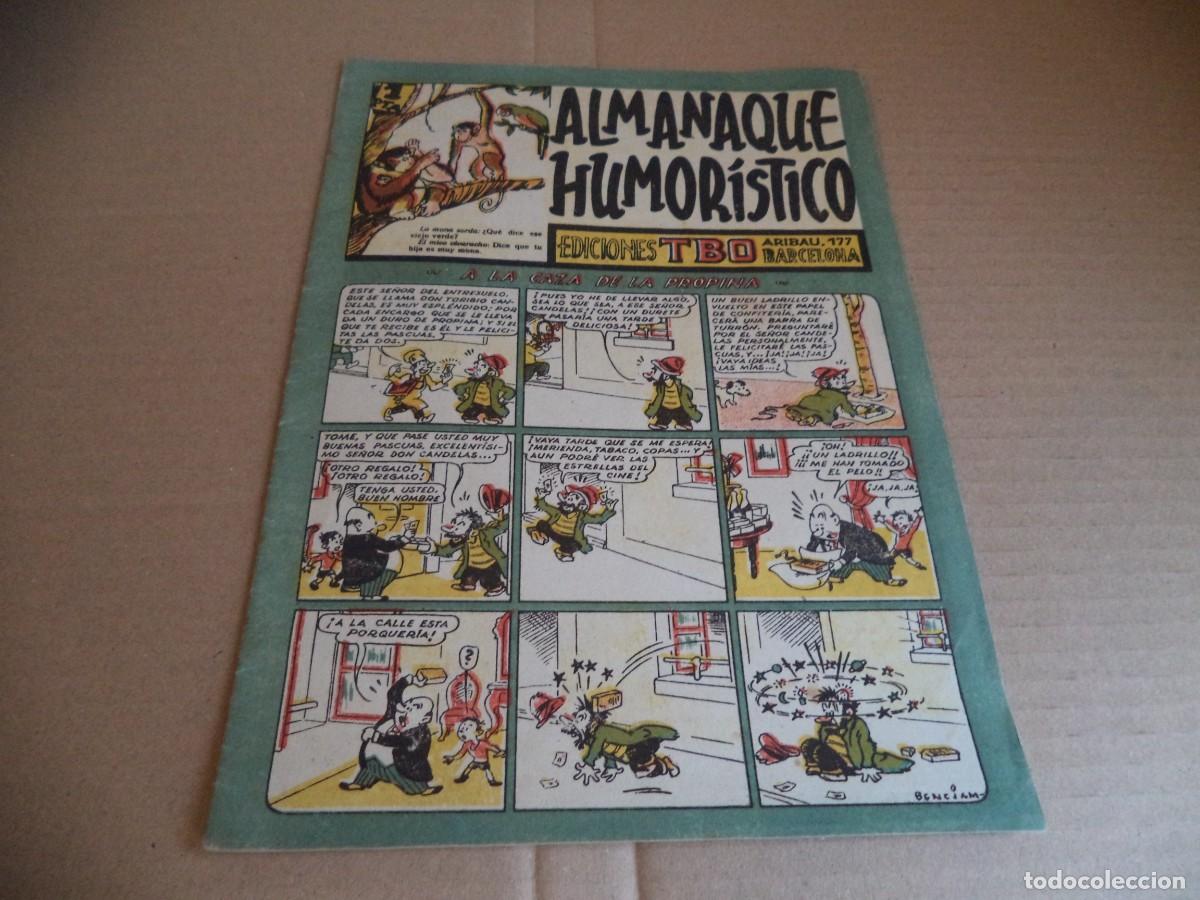 Tebeos: Almanaque Humoristico.Ediciones TBO A&ntilde;o 1946