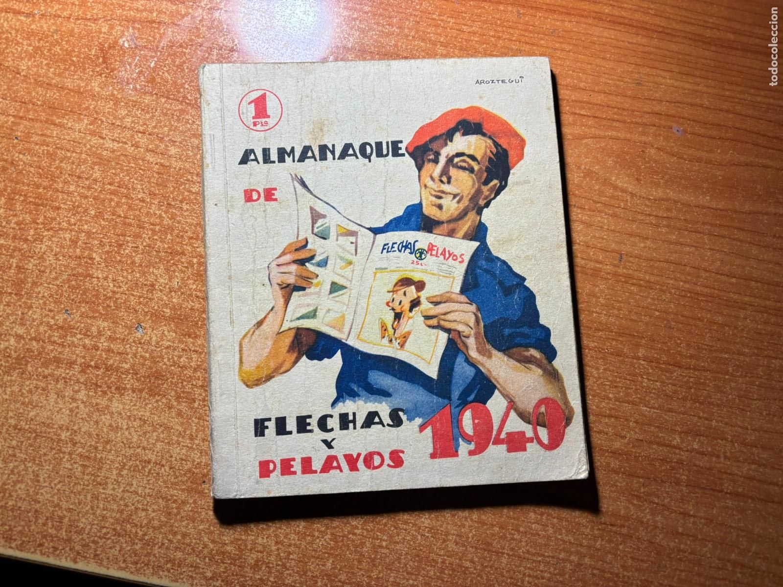 Tebeos: ALMANAQUE FLECHAS Y PELAYOS 1940 ORIGINAL
