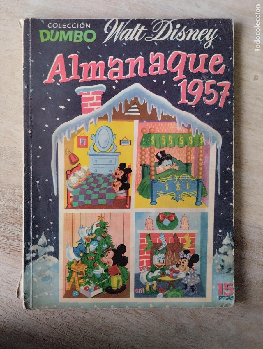 Tebeos: JHR - COLECCION DUMBO , ALMANAQUE 1957